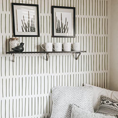 Lucia- Wall Stencils- Large Stencils for Painting Wall- Wall Stencils for Painting- Wall Stencils for Painting Large Pattern- Scandinavian Decor Paint Stencils