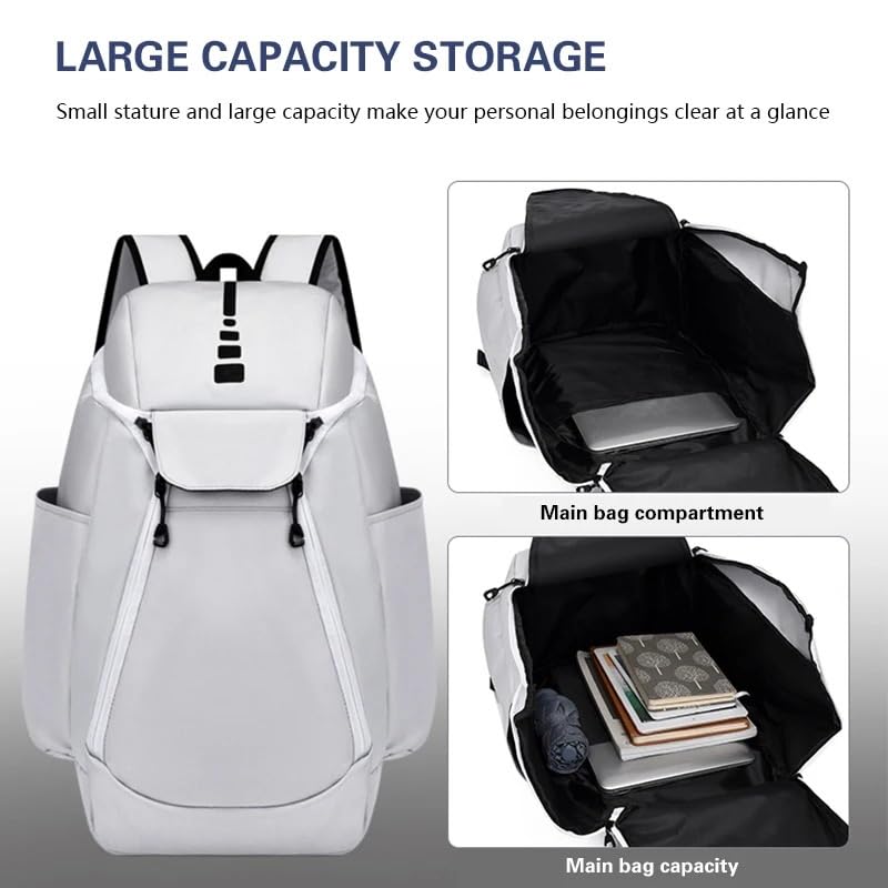 Mochila Baloncesto Bolsa de Baloncesto for Entrenamiento Deportivo, Bolsa Camping, Almacenamiento for