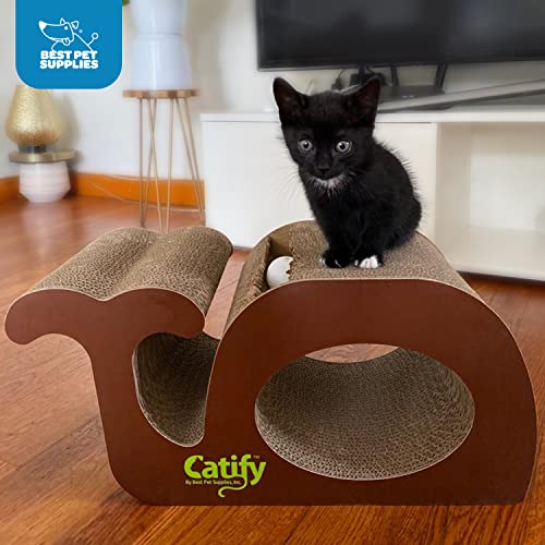 Best Pet Supplies Corrugated Cardboard Cat Scratcher