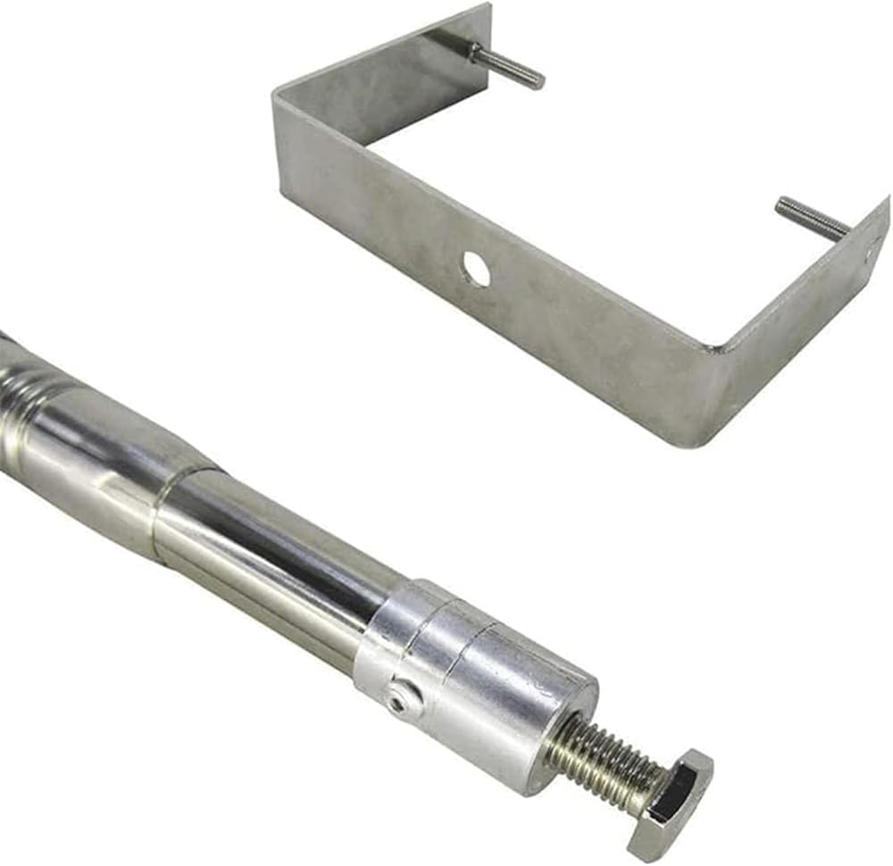 Campionatore telescopico per acqua, 1000 ml, in acciaio inox 304, regolabile da 0,6 a 7 m, per test su fiumi, laghi e acque reflue
