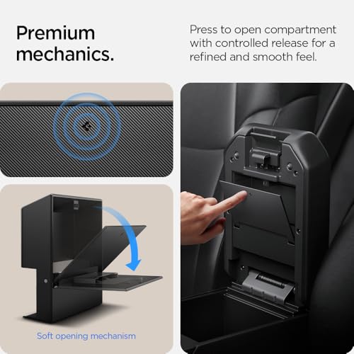 Image of Spigen One-Touch Center Console Hidden Storage Box Designed for Toyota Tacoma and Toyota 4Runner