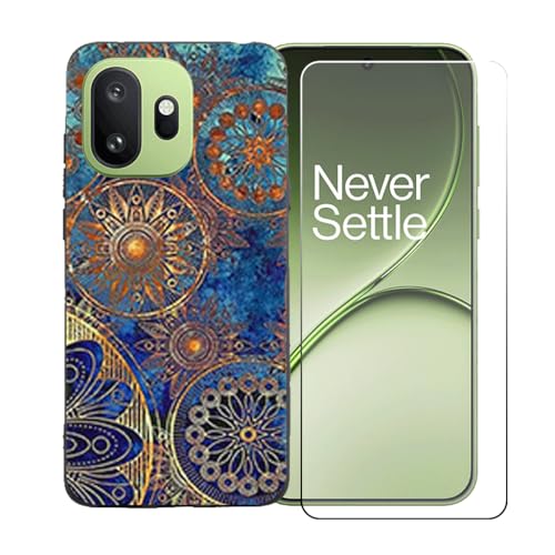 LCEHTOGYE �K�p OnePlus 15T +�����K���X�X�N���[���v���e�N�^�[�p�P�[�X�A�K�p OnePlus 15T (6,32")�ƌ݊����̂���u���b�N�\�t�gTPU�V���R���Q���P�[�X�ی�J�o�[ LLM11