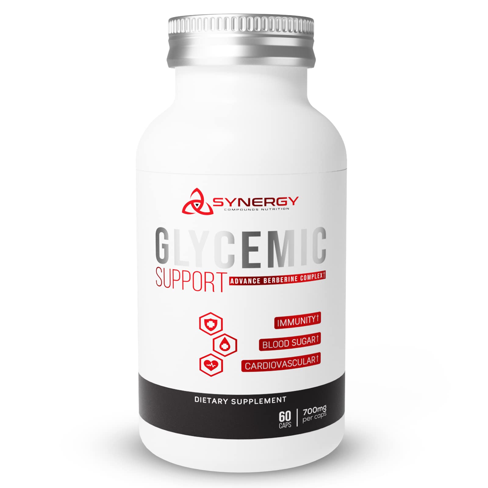 Advance Berberine Complex: GlucoVantage (Dihydroberberine)+Siliphos (Milk Thistle w/ Phospholipids)+