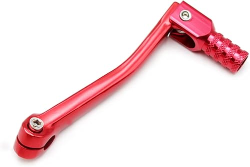 Miniatura 4 de PRO BAT Manija de palanca de cambios de mano para motocicleta de 110 cc, 125 cc, 135 cc, 150 cc, 200 cc, 252 cc, cuatrimoto, ATV, buggy, rojo
