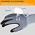 NEOTRIL Safety Work Gloves MicroFoam Nitrile Coated-3 Pairs, Seamless Knit Nylon Bulk Pack Working Gloves with Grip for Men Women Light Duty Work,Automotive,Warehouse (Gray,L)