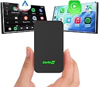 Vista 1 de CarlinKit Adaptador inalámbrico CarPlay y Android Auto 5.0 WiFi de 5 GHz Con cable a inalámbrico Conexión automática para automóviles