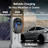 LEISHENG ENERGY EV Charger, 7kW Electric Car Charger with 6 Metres Type 2 Charging Cable, 4.3" LED Display, IP65 Waterproof - Image 7