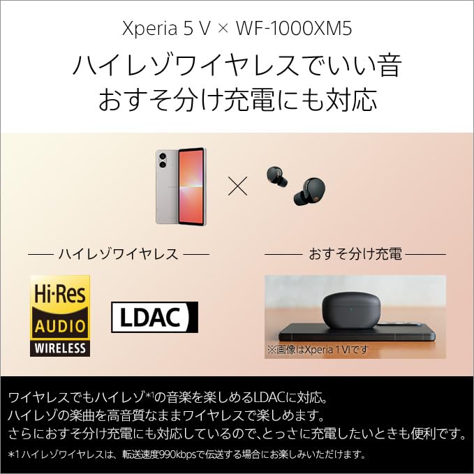 Amazon | [ソニー] 【セット販売】 Xperia 5 V/ブルー/XQ-DE44 L