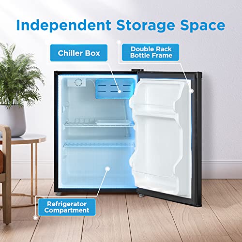 Midea WHS-87LB1 Refrigerator, 2.4 Cubic Feet thumb #4