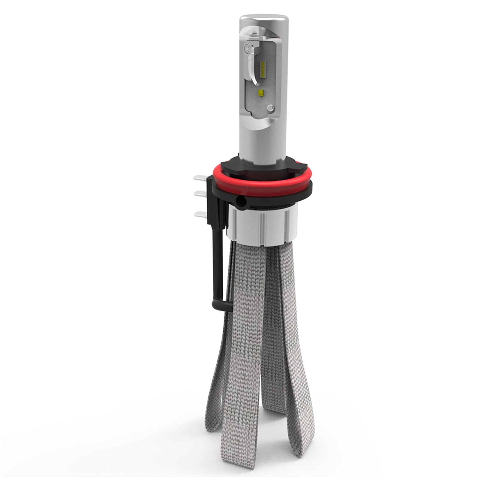Faros 8C H15 Coche LED Faro Linterna Alta Viga Modificada Cinturón de Cobre Cinturón de Cobre silencioso Faro (Color : H8/H9/H11)