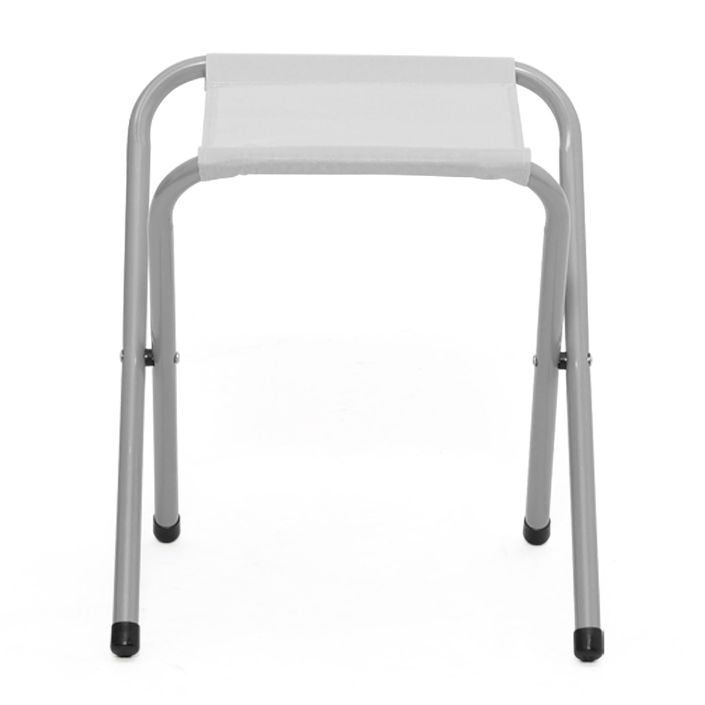 IDMarket - Table de Camping Pliante réglable en Hauteur 120 cm et 4 tabourets Blanc