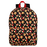 Mochila G, Container Fashion Fast Food, Dermiwil, Preto Estampado