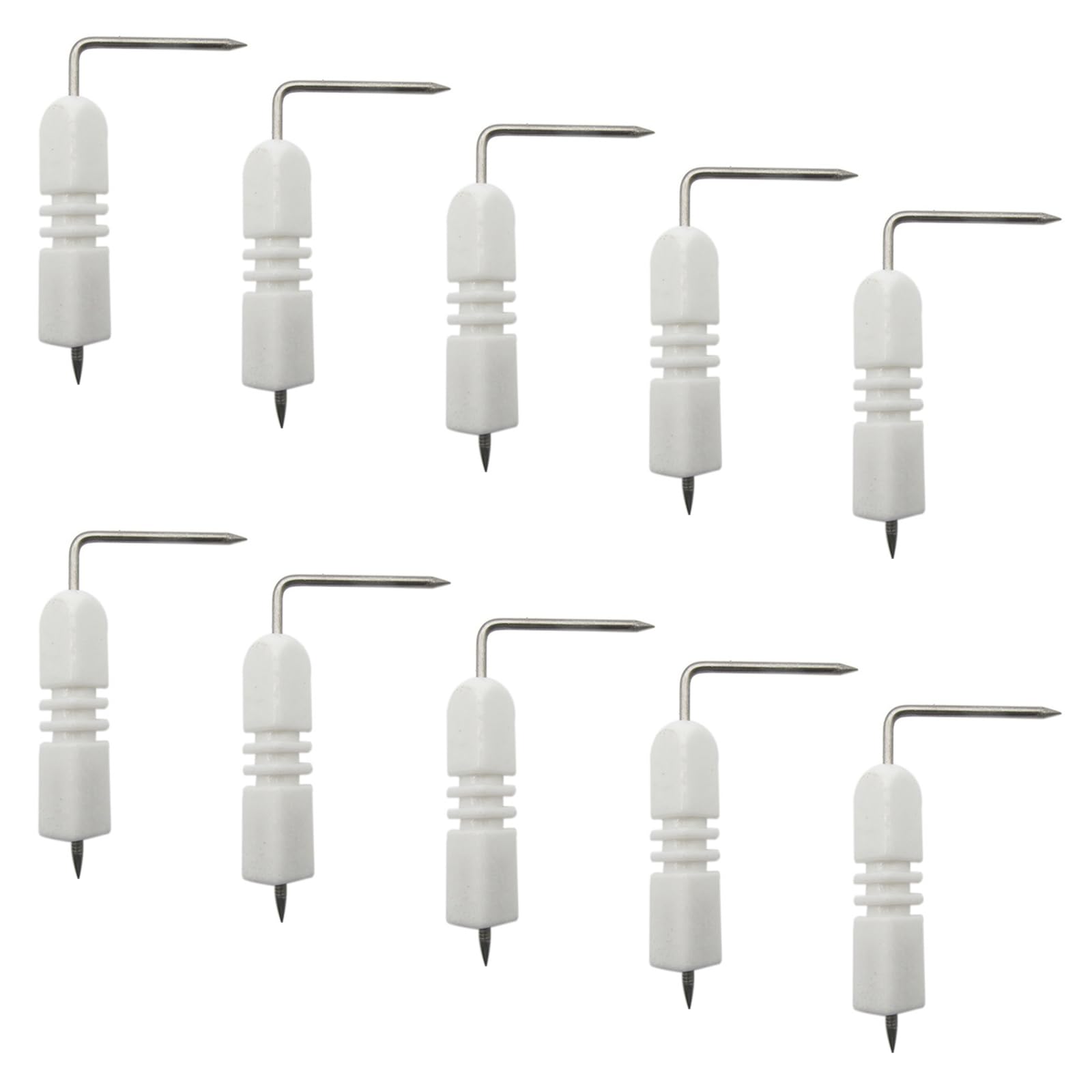 Maxtonser 10 Pack Stove Ignitions Needle Ceramic Sparks Plugs Replacement Ceramic Texture for Water Heater Ignitions Sensors