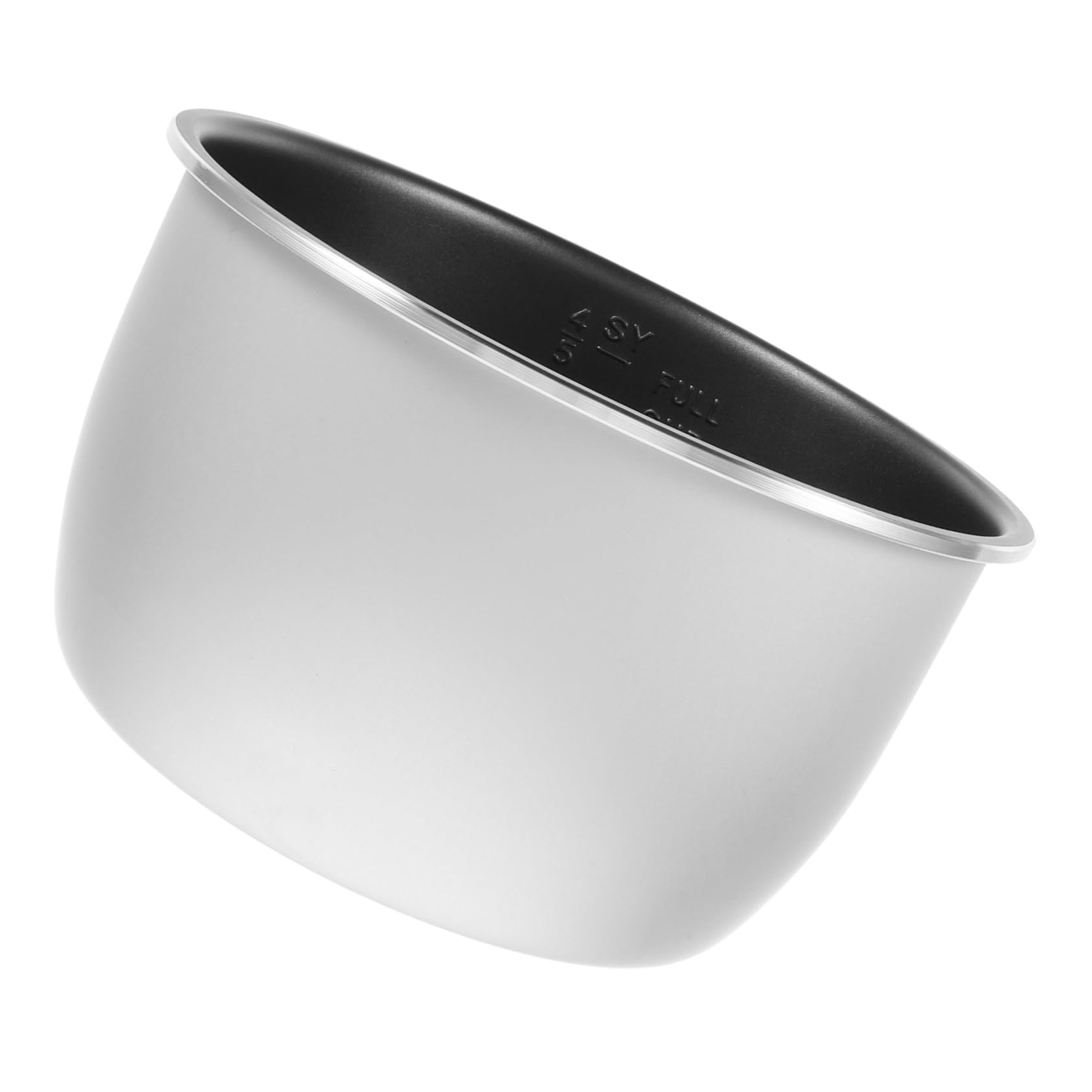 Mikinona Cuve Chaleur Intérieure D'aluminium Antiadhésive Alliage en 5l Distribution Uniforme Compatible pour Autocuiseur Cuisson de Porridge et Vapeur