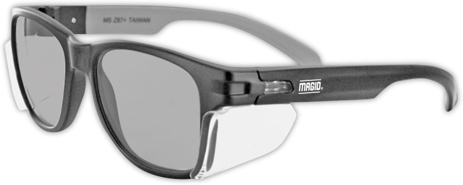 MAGID Gemstone Y50 Performance Anti-Fog Safety Glasses with Side Shields