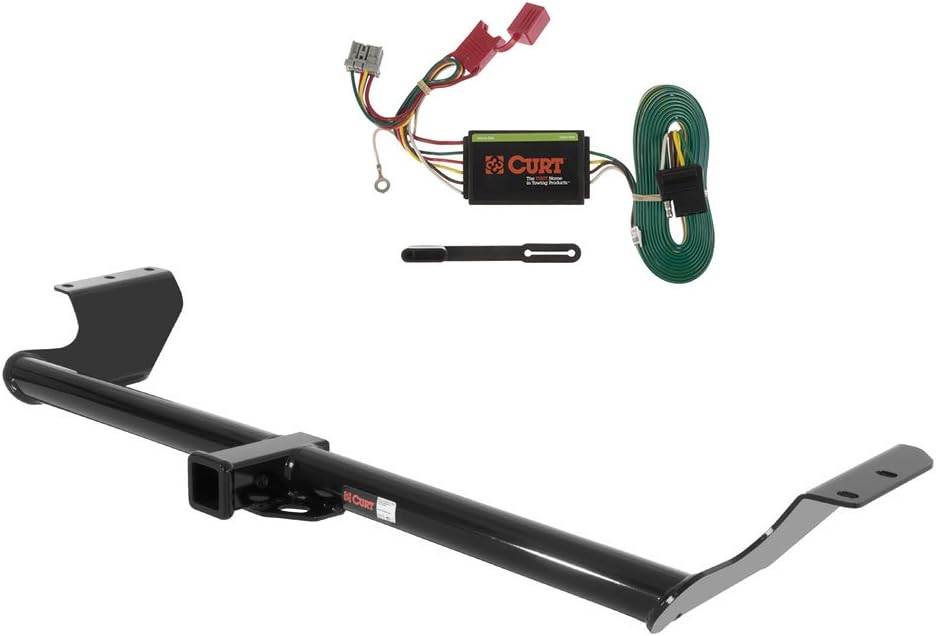 CURT Class 3 Trailer Hitch Bundle with Wiring for 2005-2010 Honda Odyssey - 13068 & 56161
