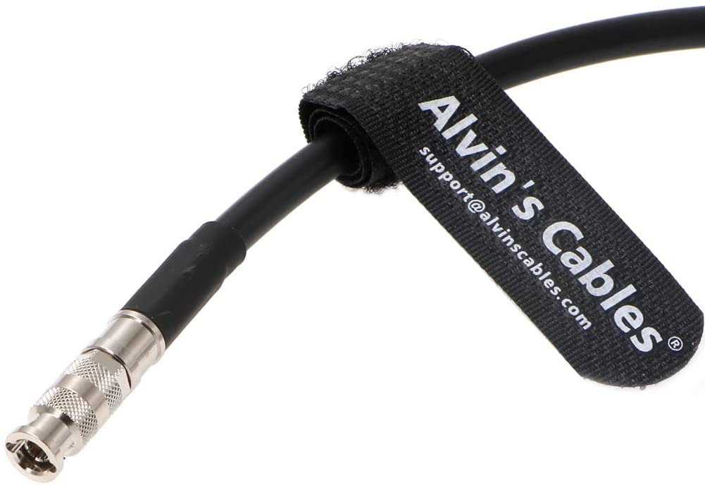 Câble Coaxial 12G HD SDI Micro-BNC Mâle Haute Densité BNC vers BNC Mâle pour Blackmagic Video Assist 75 Ohm Alvin's Cables