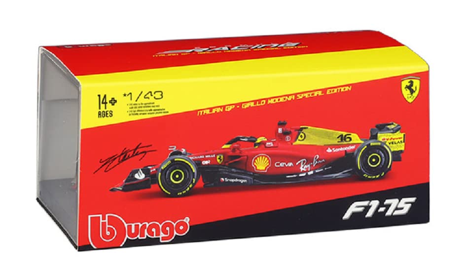 Amazon | ブラーゴ 1/43 シグネチャー シリーズ フェラーリ F1 F1-75