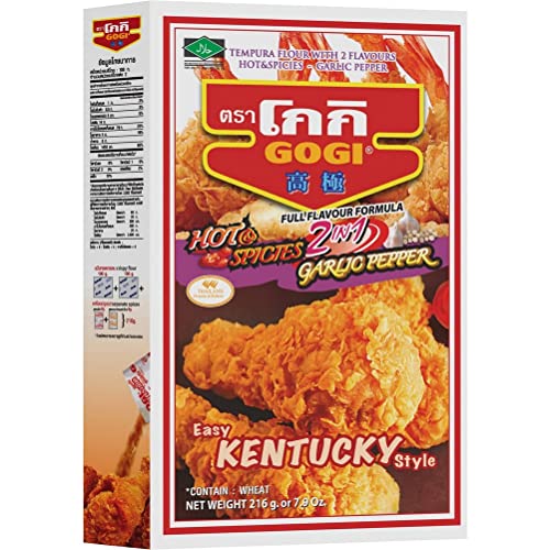 GOGI - Harina de tempura y mezcla de especias 2en1 - (1 X 216 gramm)
