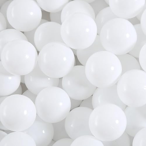 Miniatura 3 de TRENDPLAY 50 bolas de plástico para hoyos de bolas, ideales para gatear bolas y piscinas, despierta la imaginación de tu niño