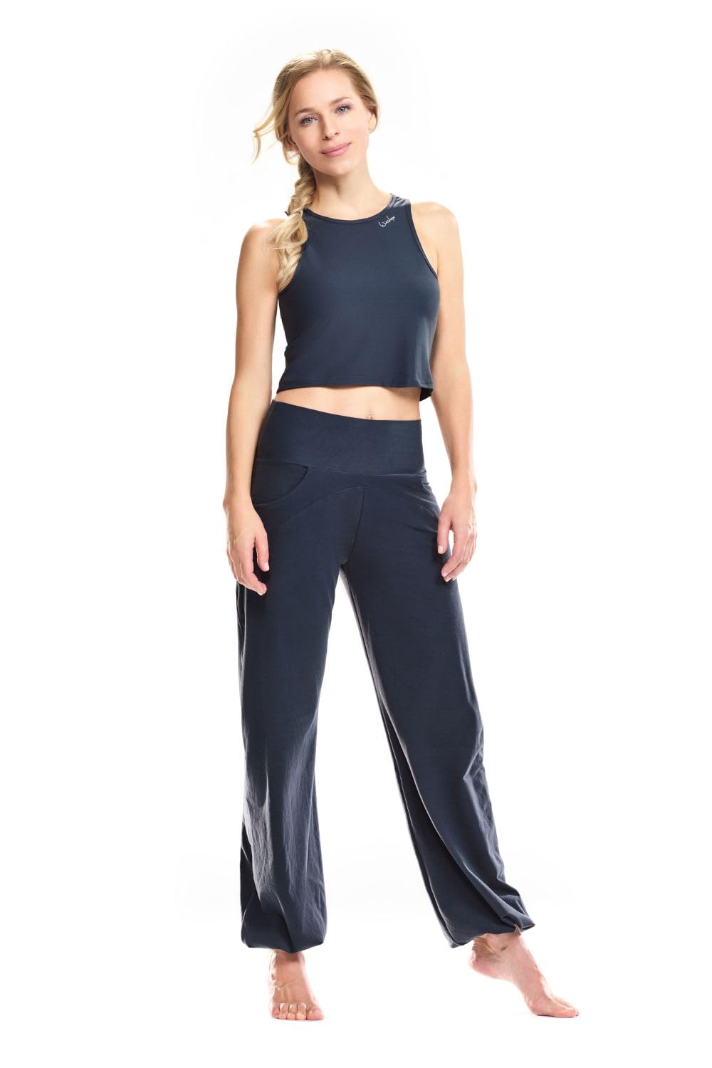 WINSHAPE Functional Light and Comfort Wide Leg Pants Cul102lc - Pantalones Informales Mujer