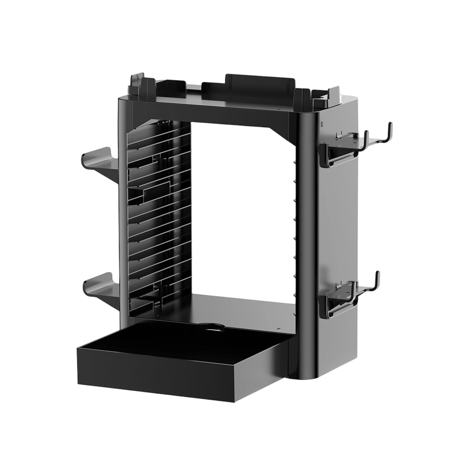 Geavonyg Storage Tower Dock Rack Stand Multifunction Game Console Controller Disk Holder for NS / NS2 Organizers Station Accessory Planner Multifunctional Stand