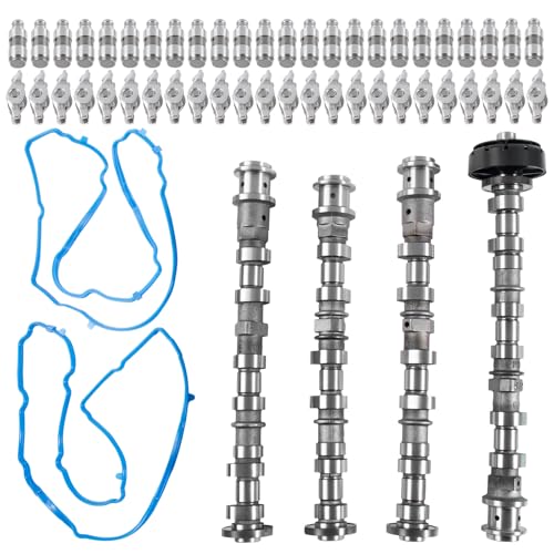 Engine Camshaft Rocker Arm Lifters Kit for Jeep, Dodge, Ram, Chrysler 3.6L V6 Pentastar 2011-2016, Replaces 5184377AG, 5184378AG, 5184296AH