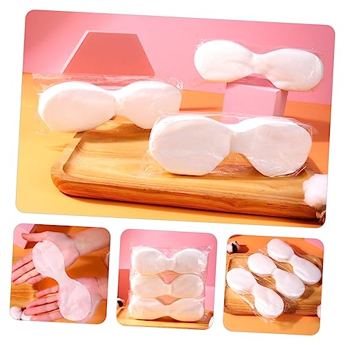 FRCOLOR Filme Para Os Olhos Papel Máscara Facial Cuidados Com A Remendo De Tecido Não Tecido Branco