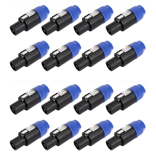 Adaptadores de cable de audio con conector de altavoz de 4 pines y bloqueo para NL4FC NL4FX