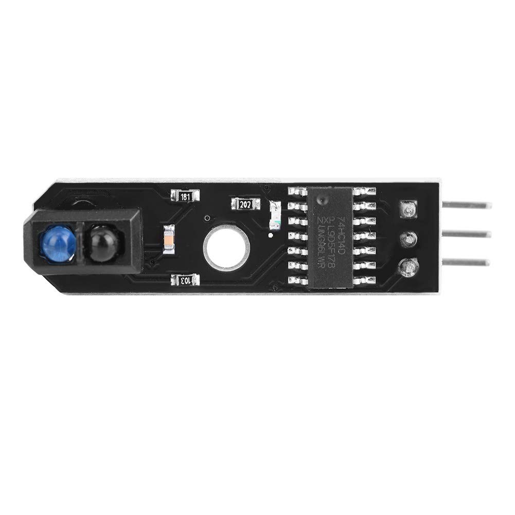 Infrared Reflection Sensor, Diagnostic Smart Infrared Tracking Module, Versatile for Electricity Meter Pulse Data Sampling Obstacle Detection