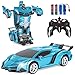 Vubkkty Transformers Giocattolo, Macchinina telecomandata per bambini dai 6 7 8 9 10 anni, Macchinina radiocomandata con trasformatore due in uno a 2,4 GHz, Macchinina per ragazzi e ragazze