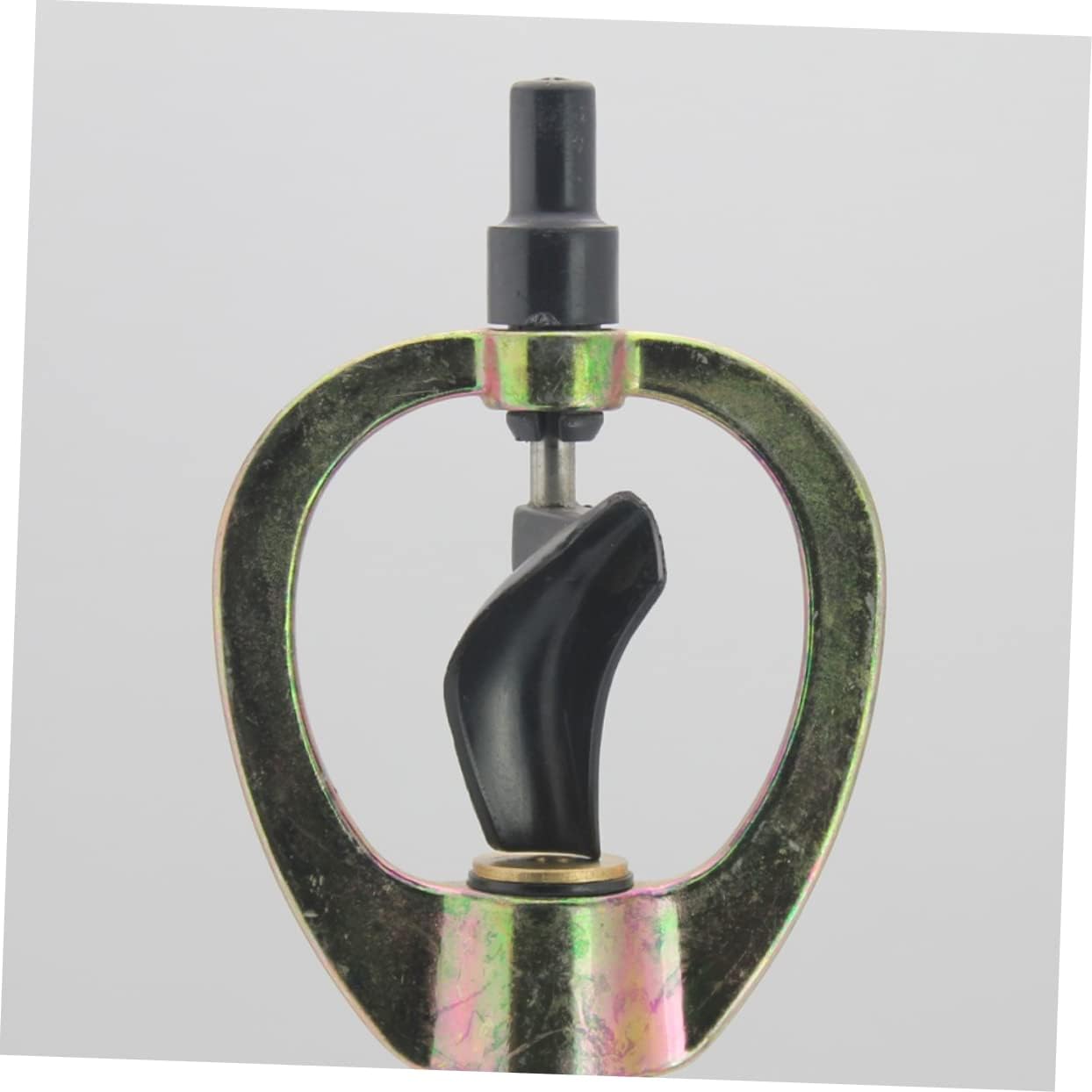 BESPORTBLE 360Degree Rooftop Water Sprinkler Rotating Irrigation System for Lawn Cooling and Protection Durable and Base Angle for Optimal Coverage Black