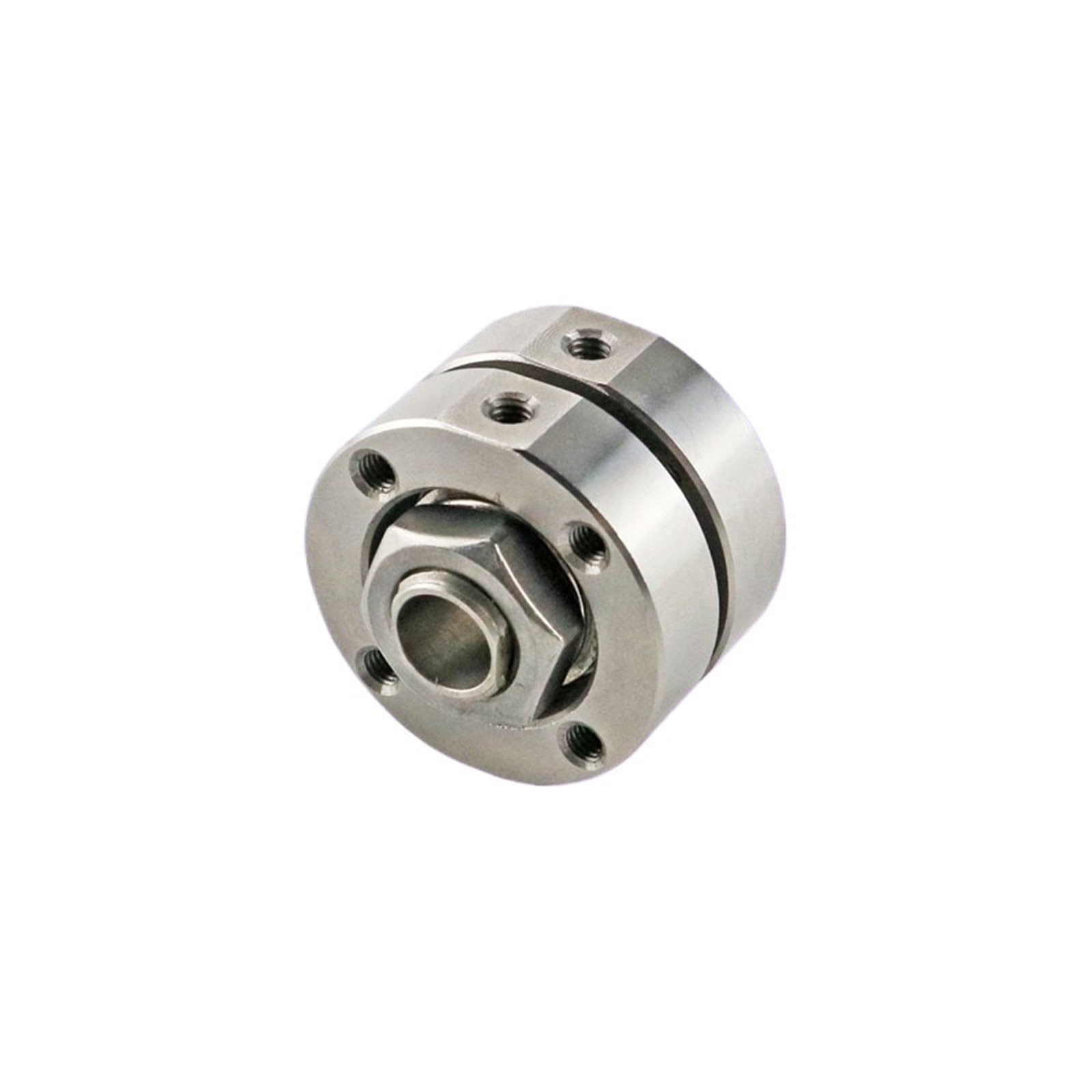 Stainless Steel Damping Pivot with Adjustable Torque Circular Disk Hinge with Over Line Hole 1Pcs(XG11-056-4.0N.m)
