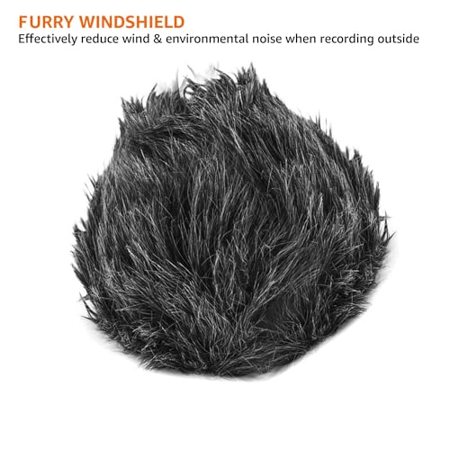 Image of amazon basics Cardioid Shotgun Microphone | Real Time Monitoring Compatible with iPhone /Android Smartphones, DSLR Cameras Camcorders for Live Streaming & Audio Recording