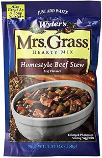 Mrs. Grass Homestyle Beef Stew Mix 5.57oz (Pack of 3)