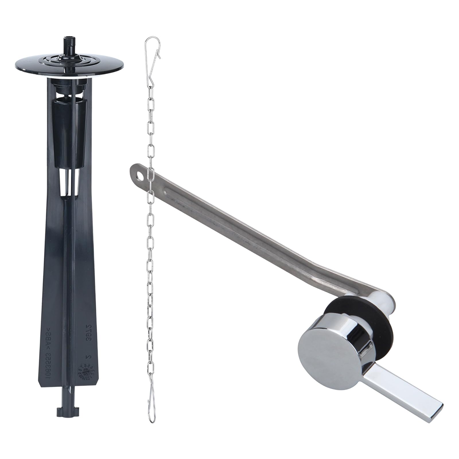 Toilet Flush Adapter Rod Replacement Durability Toilet Tanks Flush Adapter Levers Easy Install for Leakproof Tanks Drain Replacement Rod