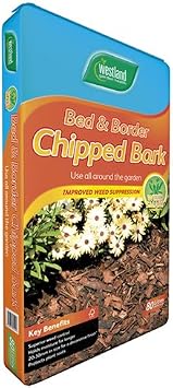 70L WESTLAND BED AND BORDER CHIPPED BARK WEED SUPPRESSION CONTAINER PLANT TUB