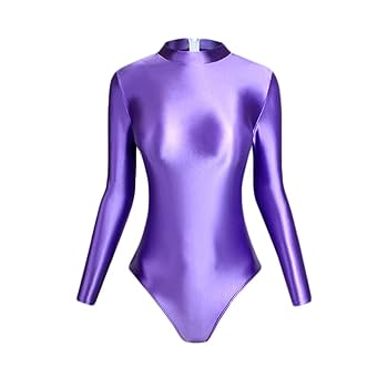 チャコット 紫色レース付き長袖レオタード チャコット 紫色レース付き長袖レオタード チャコット 紫色