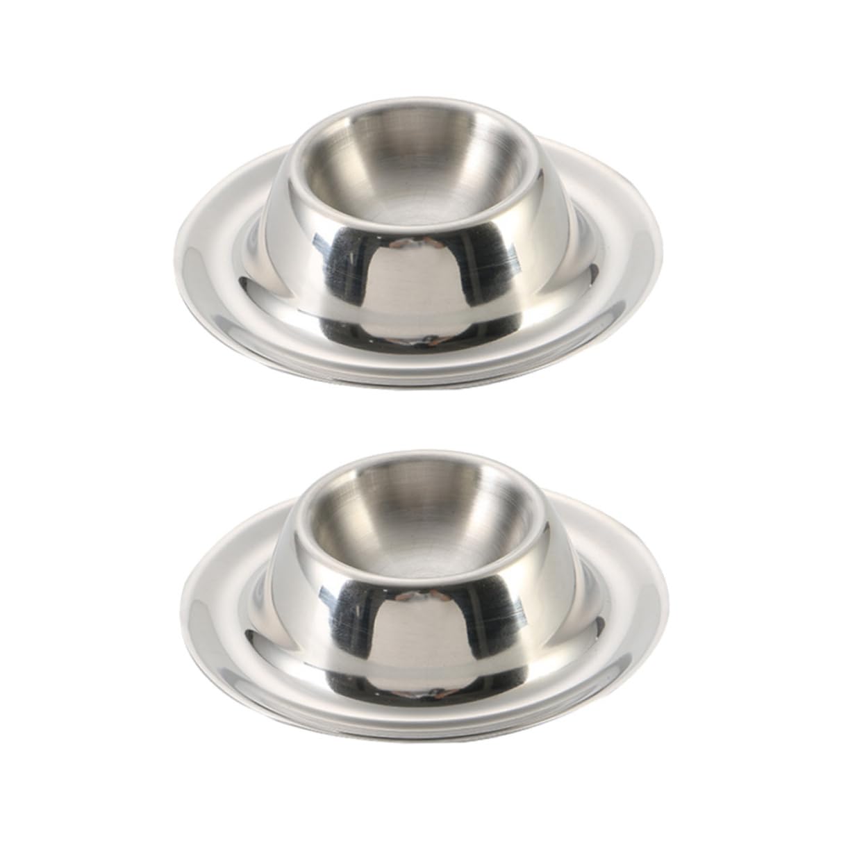 NAMOARLY 2pcs Boiled Egg Stand Breakfast Tray Egg Spoon Egg Cup with Base Egg Serving Cup Fridge Egg Holder Egg Display Stand Refrigerator Egg Holder Eggs Container for Refrigerator Plate