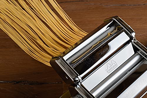 Marcato Capellini Cutter Attachment, Made In Italy, Works With Atlas 150 Pasta Machine, 7 X 2.75-Inches #TOP1