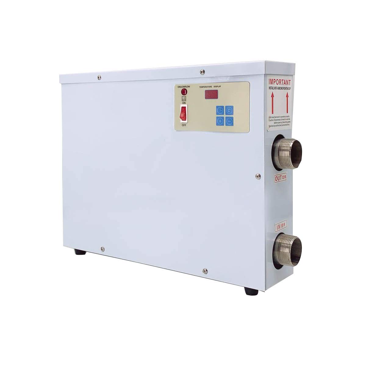 Buy NICCOO Electric Pool Heater 11KW 220V Above Ground Pool Heater