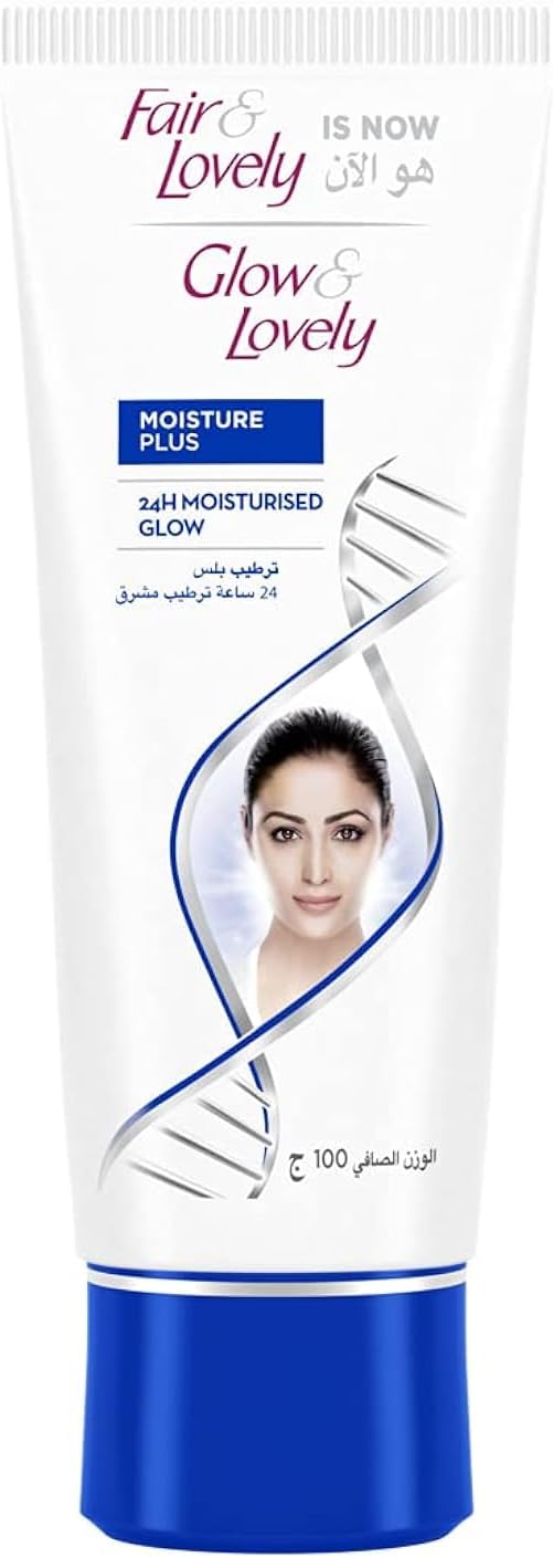 Glow & Lovely Formerly Fair & Lovely Face Cream with VitaGlow Moisture Plus for glowing skin, 100g