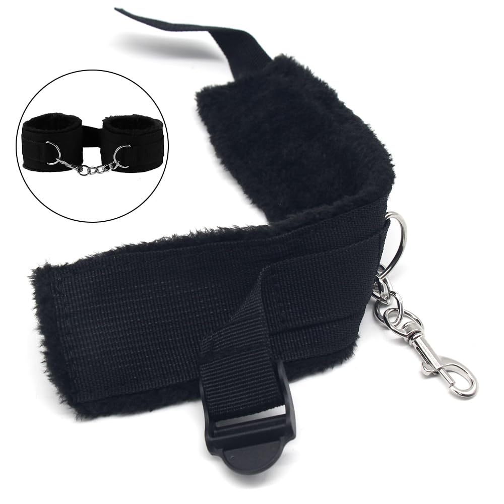 Kits de Bondage, Set de bondage SM, Juguetes para adultos - Esposas, correas, plumas, Set de juguetes eróticos