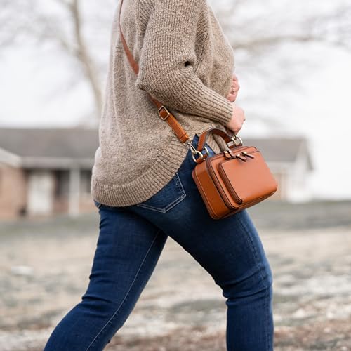 Image of JESSIE & JAMES PANDORA Compact Concealed Carry Crossbody Satchel Purse