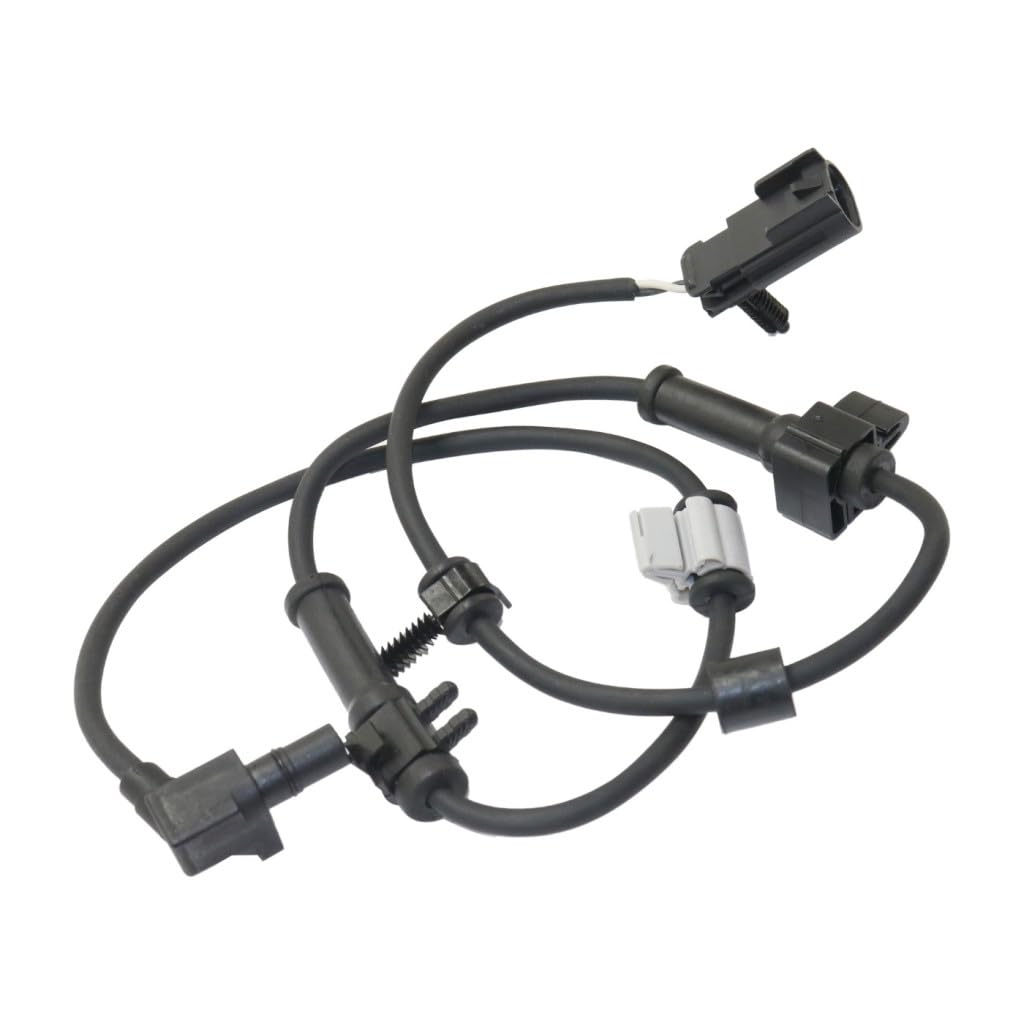 KarParts360 For Chevy Trailblazer EXT 2002 03 04 05 2006 ABS Speed Sensor Driver And Passenger Side | Pair | Front | Female Connector | Wiring Harness Included | Male Terminal | For 15158254, 20774193