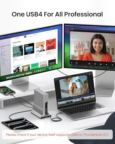 Image of Tobo USB 4 Type-C to Type-C Cable with 240W Power E-Marker Chip and 40Gbps Data with 8K Video Transmission 60hz, Thunderbolt 4 Fast Charging 1.5M, TD-1649CC