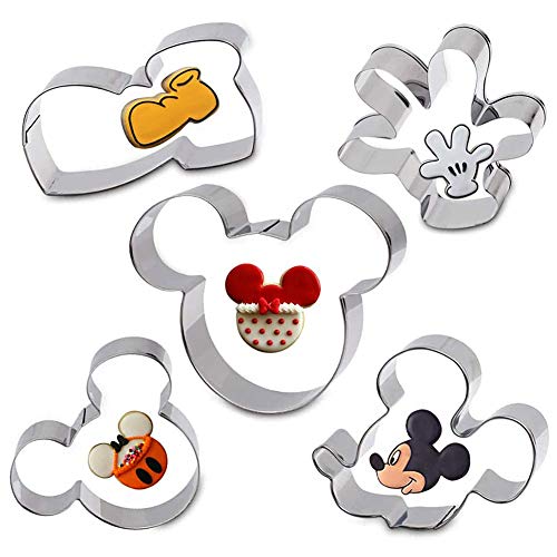 SUNSK Formine per Biscotti Topolino Tagliabiscotti...