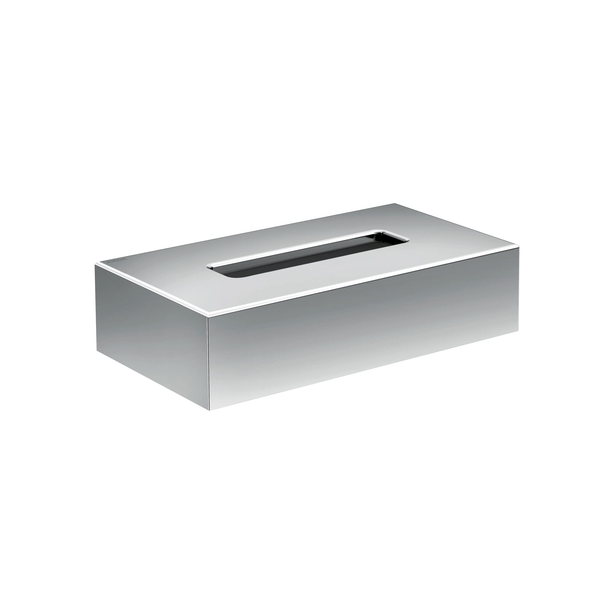 AXOR Universal Circular Tissue Box Tissue Box in Chrome, 42873000