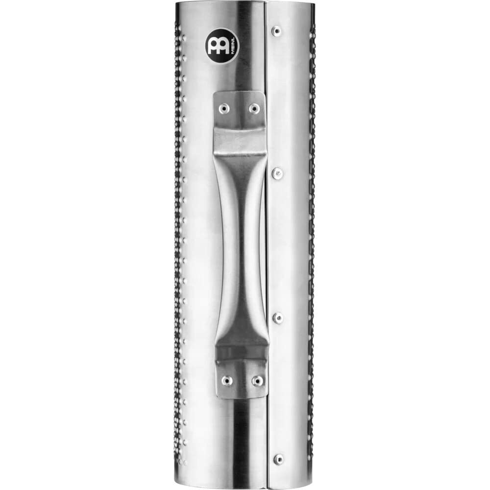 MEINL Percussion Güira small – Acier brossé + racleur ABS