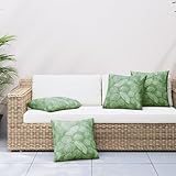 Photo Gallery teenpull scatter - set di 4 cuscini in poliestere, 40 x 40 cm, motivo a foglie vivaci, per mobili da patio, giardino e soggiorno Photo Gallery teenpull scatter - set di 4 cuscini in poliestere, 40 x 40 cm, motivo a foglie vivaci, per mobili da patio, giardino e soggiorno